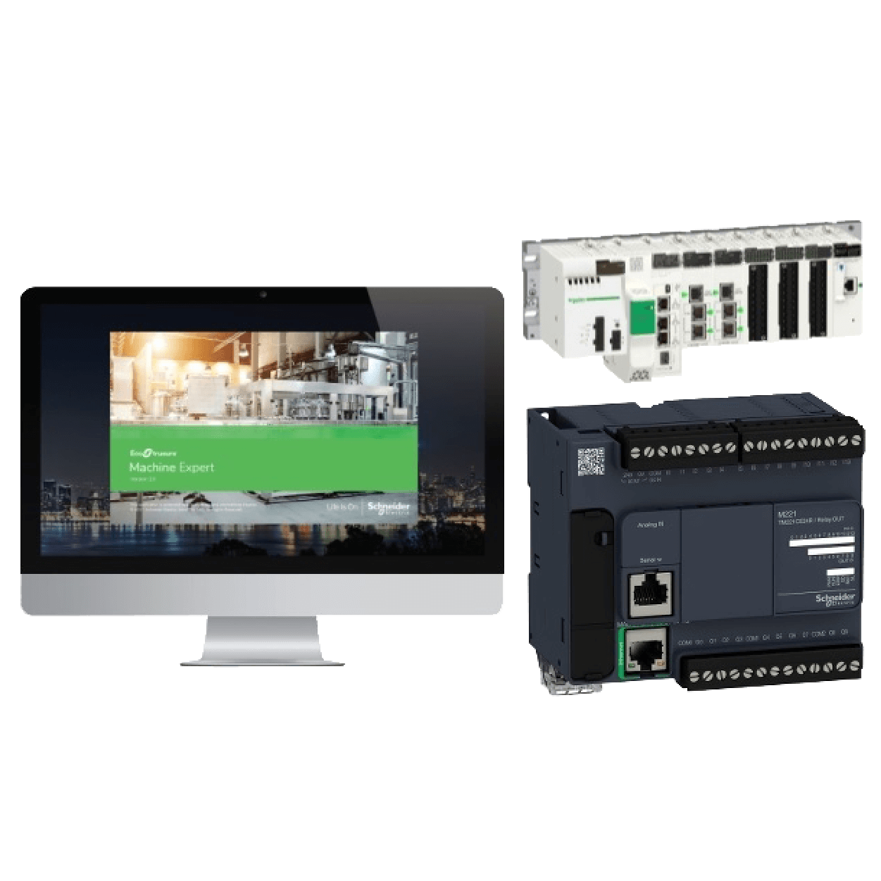 Schneider 8 Controladores PLC y PAC para maquinas industriales