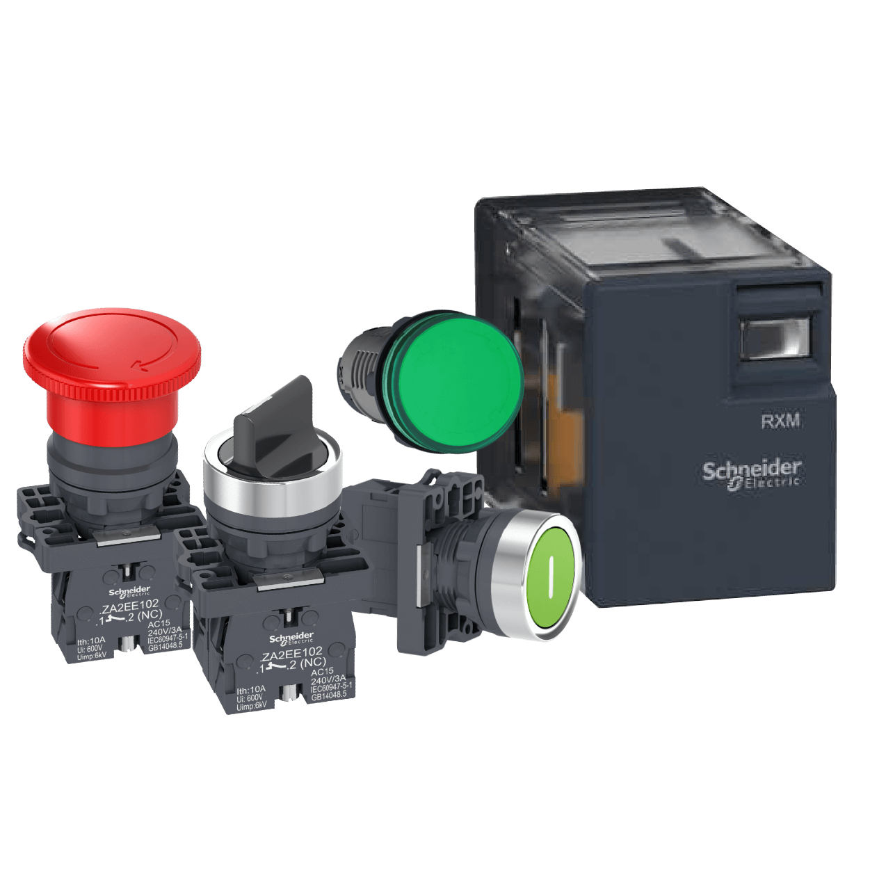 Schneider 2 Easy Harmony XA